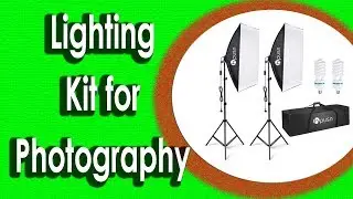 HPUSN Softbox Lighting Kit for Photography | Professional Studio Photography Equipment