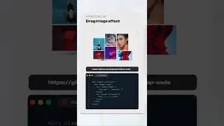 Drag Image Effect 