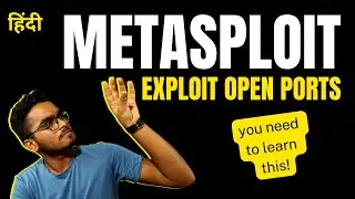 use Metasploit, Telnet, Searchsploit to exploit open ports?🔥 