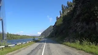 Road Artybash - Gorno-Altaysk along Biya river /Дорога Артыбаш - Горно-Алтайск вдоль Бии, Altai |M&P