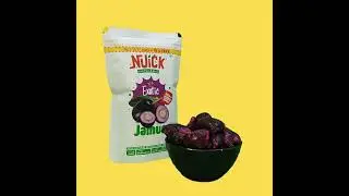 Nuick's Jamun #snacksforkids #healthysnacks #freezedriedfruit #jamun