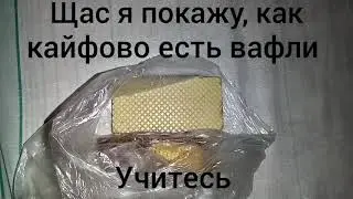 Как кайфово есть вафли