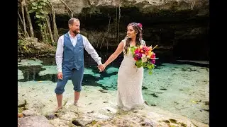 Jennifer + Miguel Cenote Elopement