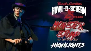 Monster Stomp on Ripper Row BUSCH GARDENS WILLIAMSBURG 2024 Highlights! Knife Drummers!