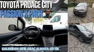 GALERİDEN SIFIR ARAÇ ALMAYA GİTTİK | TOYOTA PROACE CİTY PASSİON X PACK [RPM]