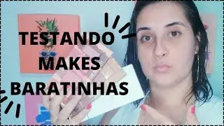 TESTANDO MAKES BARATINHAS E CARAS| BEYONG, LUDURANA, FENZZA, NUTRIMETICS , ETC
