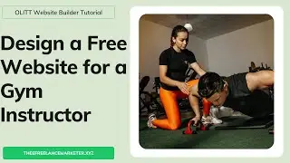 Website Design Tutorial for a Gym Instructor - With Free SSL and Web Hosting