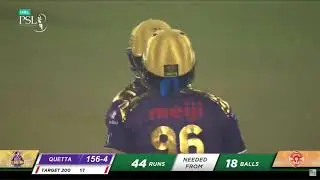 Winning Shots By Sarfaraz Ahmed Islamabad United vs Quetta Gladiators Match 18 HBL PSL 7 ML2T