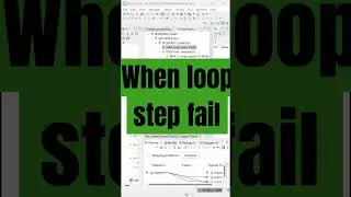 #ConditionsThatWillCauseLoopStepToFail#webmethods#loop#plz subscribe🙏❤️