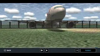 Asiana flight 214 (crash animation) coming in too low & slow