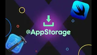 Use @AppStorage property wrapper to  read and write values from the UserDefaults | SwiftUI Tutorial
