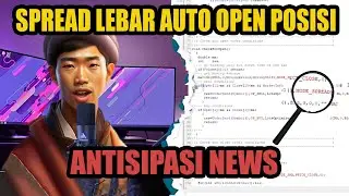 Spread melebar AUTO OPEN POSISI.  begini cara buatnya