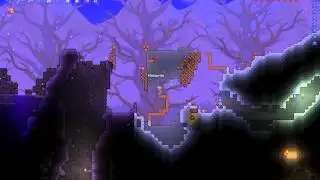 Terraria v1.2 Первый дандж и неожиданная удача.