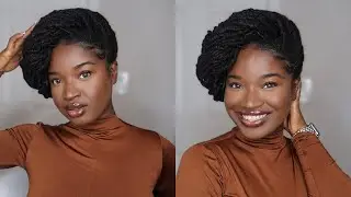 Quick & Easy Loc Updo Style | Styles for the Fall/Winter Season! | 