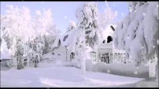 падал снег