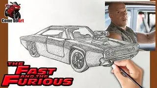 วาดรถ Dodge Charger ของ Dominic Toretto - Fast and Furious