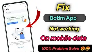 botim app not working on mobile data