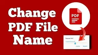 How to Change Name of PDF File | How to Change Name of PDF | PDF Rename