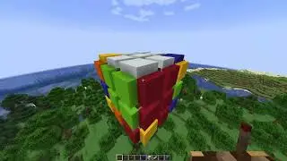 Solving my Minecraft Rubik's Cube! (Uncut footage)