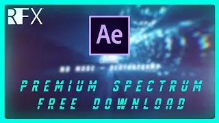 PREMIUM FREE AUDIO SPECTRUM TEMPLATE - AFTER EFFECTS