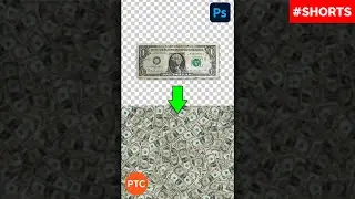 Convierte un Billete a un Montón de Dinero en Photoshop 