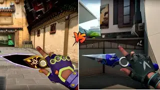 CHAMPIONS 2023 KUNAI VS VALORANT GO! VOL.1 KNIFE
