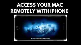 Control your Mac Remotely From iPhone and iPad