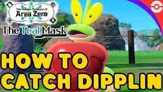 How to get DIPPLIN Fast in Teal Mask for Pokemon Scarlet and Violet