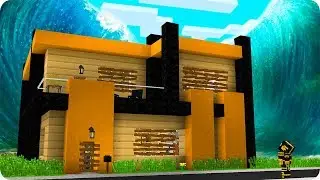MASSI HOUSE VS TSUNAMI IN MINECRAFT 😱