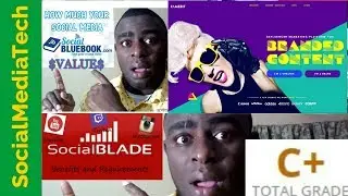 Famebit | Socialblade | Social blue Book | 3 website all content creators should sign up with