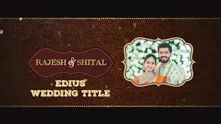 EDIUS INVITATION PROJECT 2022 | INDIAN TRADITIONAL WEDDING INVITATION | EDIUS X | EDIUS 9 | EDIUS 8