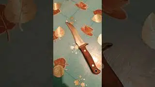 Разделать можно .Перочинником