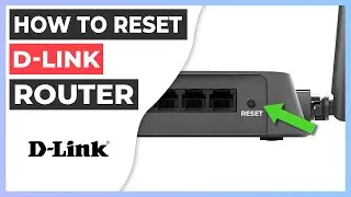 🔁 How to Reset D-LINK router to factory default settings