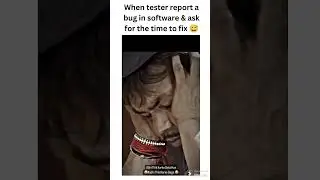When QA reports a bug and ask for time to fix, then developer 😅 #qaengineer #codinglife #funnyvideo