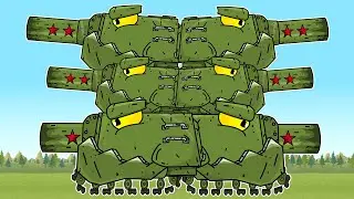 New Season of Mega Tank Battles - Cartoons about tanks