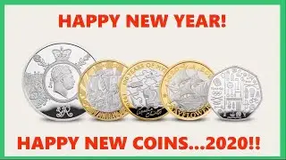 NEW 2020 UK COMMEMORATIVE COINS - FIRST LOOK!! || ROYAL MINT || 2020 VIDEO