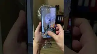 Galaxy S24 Ultra Pro Mode: Capturing a Spinning Fan in Action
