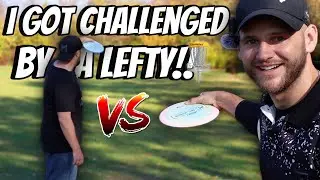 Lefty vs Righty CHALLENGE!! Same Course, Different Skills! // Disc Golf