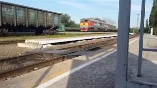 2ТЭ116   Станция Подклетное