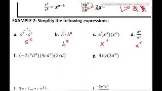 3.1 Notes: Monomial Operations