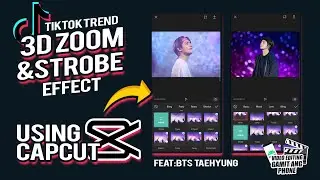 3D ZOOM AND STROBE EFFECT | CAPCUT TUTORIAL | KENGZ