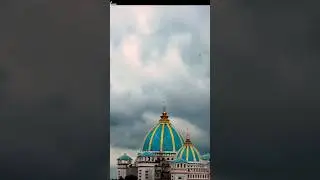 Drone shot Mayapur #জয়গৌরাঙ্গমহাপ্রভু #mayapur