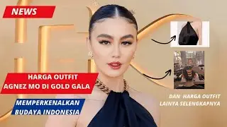 Agnez mo Memperkenalkan budaya Indonesia di Gold Gala Amerika  #agnezmo #terbaru