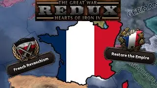 Avenging the Franco-Prussian war as France in ww1 | Hearts of Iron IV