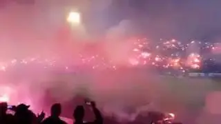 Algérie: le feu dans les stades___annaba___2018___الجزائر : النار في الملاعب__عنابة