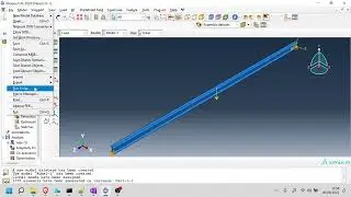 Python for Abaqus - 1.3: Debugging and Editing#1 - SS I-beams