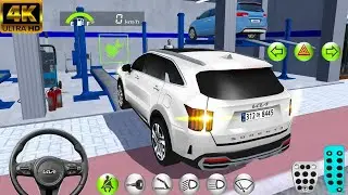New Kia Sorento Power Suv Mercedes Auto Repair Shop Driving Gameplay - 3D Driving Class Simulation