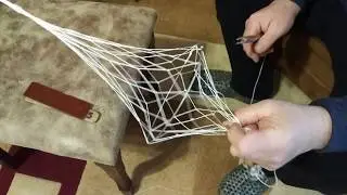 Один из способ заделки колец для мереж/ятерей и т.д.