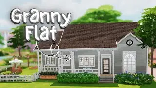 Granny Flat in The Sims 4 | Relaxing Speed Build 🏠👵