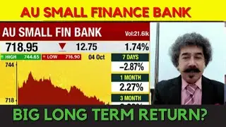 AU SMALL FINANCE BANK SHARE NEWS TODAY  | AU BANK SHARE LATEST NEWS | निवेश STRATEGY जानिये?